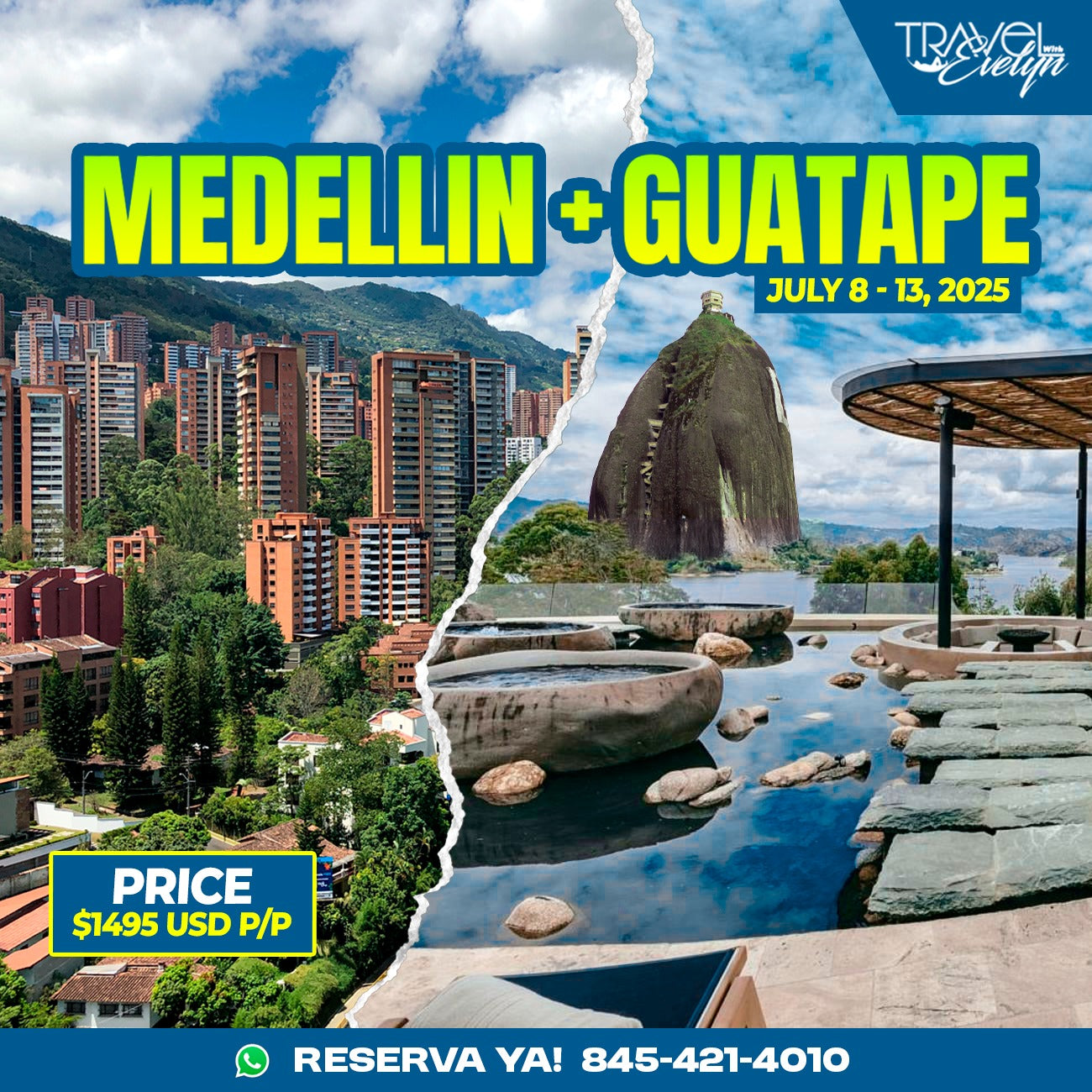 MEDELLÍN Y GUATAPÉ, JUL 08 - 13 2025
