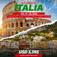 ITALIA, JUL 14 - 25, 2026.