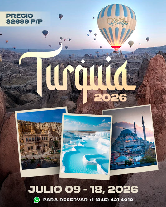 TURQUIA, JULIO 09 - 18, 2026